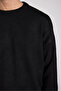 Oversize Crew Neck Basic Knit Sweater - 6