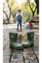 Children's Rain Boots Waterproof Colorful Patterned Boots - 4