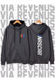 Nascar Printed Unisex Zipper Hooded Sweatshirt Cardigan