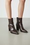 Brown Crocodile Stylish Women's Boots - 3