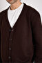 Oversize Buttoned Knitwear Cardigan - 6