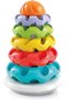 Clemento-Ni Educational Ring Toss Set Montessori 6 Pieces Colorful Baby Toy with Rocking Base - 4