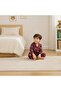 Teddy Bear Patterned, Striped, Detailed Suede Fabric Children's Pajama Set - 5