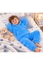 Plush Unisex Children's Set with Rabbit Hat and Kangaroo Pocket – Soft Hooded Tracksuit Set for Ages 1-2-3 - 6