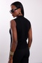Black Gold Buttoned Knitwear Vest - 6