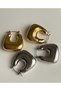 Gold Basket Detail Earrings - 2