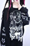 Kawaii Off-Shoulder Anime Girl Unisex Sweatshirt
