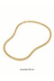 Talora Wave Xuping Women's Steel Necklace Tarnish Resistant Gold Color - 3