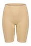 Women's 5-Pack Skin Color 100% Cotton Plus Size Elastic-Cuffed Mommy Long Underpants - Special Production with Sleep Band Gift - 5