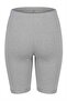 Women's 5-Pack Gray Cotton Plus Size Elastic-Cuff Mother's Long Underpants - Special Production with Sleep Band Gift - 6