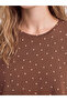 Quality Pieces from Çelebi Store Zero Roba Collar Embroidered Women's Pajama Set - 3