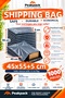 Pocketless Shipping Bag 45X55+5 cm 1000 Pieces Gray