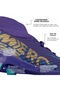 700 Purple Gold Patterned Semi-Professional Turf Football Shoes - 7