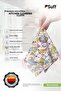 Blumenkorb Microfiber Multi-Purpose Decorative Kitchen Surface Cloth 40X40 cm Bird Butterfly - 3