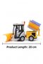 Bucher Snow Plow 1:16 Scale 3-Button Fun Toy Cleaning Vehicle with Lights and Sound - 2