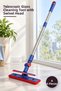 4 Pieces Telescopic Glass Cleaning Apparatus with Movable Head and Squeegee