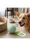 10 Pieces Squeaky Pet Toy Balls – Rubber Squeaky Cat and Dog Toy, Teether Chew Ball, Soft Pastel Green - 3