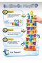 2-Player Educational Strategy and Balance Game- Ice Trap Ice Breaking and Penguin Balance Tower Family Kids Game - 3