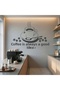 ملصق فينيل لجدار المطبخ من COFFEE مقاس 35 سم × 28 سم عالي الجودة - 2
