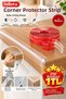 2 Meters Transparent Silicone Table Edge Corner Protector Strip Strong Adhesive Tape