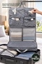 10 Pieces Travel Bag – Space-Saving Organizer with Multiple Compartments, Foldable Hanger, Compression Mechanism, Suitcase Organizer, Cabin Compatible Travel Organizer