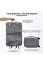 3-Piece Travel Bag – Space-Saving Organizer with Multiple Compartments, Foldable Strap, Compression Mechanism, Suitcase Organizer, Cabin-Compliant Travel Organizer - 3