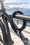 1 Piece Motorbike Lock – 22 mm Spiral Steel Body 100 cm Pvc Coated Portable Lock Tube Key Scooter and Bicycle Lock