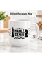 Porcelain Mug Cup 300 ml Hamle Senin Written Chess Patterned Coffee Cup Gift for Chess Lovers Tea Cup - 8