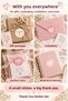 Thank You Sticker Set 70 Pieces 2 Sheets Round Thank You Stickers – Gift Package, Boutique Order, Invitation, and Packaging Label - 3