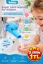 Children's Faucet Extender with Blue Elephant Figure, Hand Washing Assistant