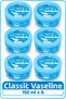 Vaseline Classic 150 ml 6 Pieces