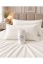 Fitted Sheet Set Cotton Cream Plain - 2
