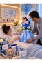 Baby Boy Newborn Flower Bouquet, Newborn Baby Gifts, Welcome Baby Gift, Baby Congratulatory Chenille Flower Arrangement - 3