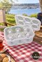 1Pc Tea Cup Carrying Box – Plastic Ergonomic Compact Carrier, Easy Open Lid for Picnic Travel, Cup Organizer, Tea Glass Carrier