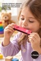 5 Pieces Wooden Harmonica – Colorful Children's Musical Instrument, Wooden Harmonica, Harmonica, Educational Rhythm Toy