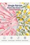 2-Piece Economical Elastic Children's Bed Sheet Set 100X200 Cm, 2 Sheets + 2 Pillowcases