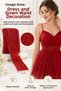 Sticky Stone Strip 4 cm – 1 Roll 4.5 Meters |   Evening Dress Waist Decoration Crystal Strip** - 2