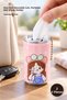 2 Pieces Portable Canned Wet Wipes – Refillable Container with Keychain, Portable Wet Wipes Holder