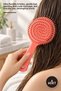 4 Pieces of 3D Hair Massage Brush – Ultra Flexible Bristles, Gentle Hair Detangling and Scalp Massage, Wet and Dry Use, Detangler Brush