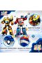 Transformers Bumblebee & Optimus Prime Balloon Set 4 Years Old - 5 Piece Birthday Balloon Set - 4
