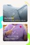 6 Months-6 Years Long Sleeve Baby Feeding Bib, Children's Activity Bib, Cotton, Liquid-Proof Inner Layer Towel Baby Feeding Bib - Green - 5