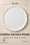 Habbe Set of 2 Porcelain Serving Plates - 3