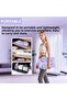 Multifunctional Purple Pilates and Fitness Board – Abdominal, Arm, Back, and Core Exercise with Resistance Bands - 3