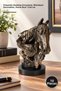 10 Pieces Horse Bust – Polyester Desktop Decorative Sculpture, Miniature Ornament, Horse Bust Desktop Ornament 12X8 cm