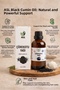 100% Pure Cold Pressed Black Cumin Seed Oil 50 ml - Hair and Skin Care Oil - 3