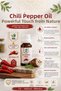 Hot Pepper Oil 20 ml 100% Pure Natural Cold Pressed Massage Oil |   Hair, Scalp and Skin Care Oil - 3