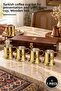 1 Piece Brass Cup Set with Wooden Box – Turkish Coffee Cup for Presentation and Gift, Brass Cup, Wooden Box