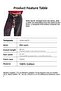 Women's 4W6-156 Wide Leg Special Design Denim Jeans with Embroidery and Tie Detail - 6