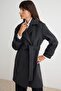Anthracite Oversize Coat Twoaw27Kb00059 - 2