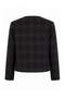 Brown Plaid Ornamental Closure Cashmere Jacket Twoaw27Ce00065 - 7